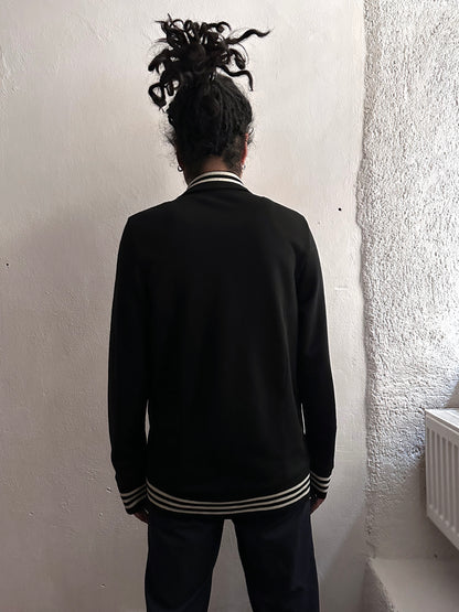 1970's Adidas Schwahn jacket 70年代 アディダス Black 黒 Made in West germany 西ドイツ製 Toto Praha Vintage clothing store Antique shop Prague 古着屋 アンティークショップ プラハ ユーロ古着  ヨーロッパ古着 古着卸 