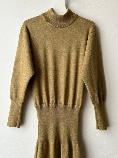 1980s JIL SANDER+ knit long dress