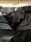 90s leather trouser