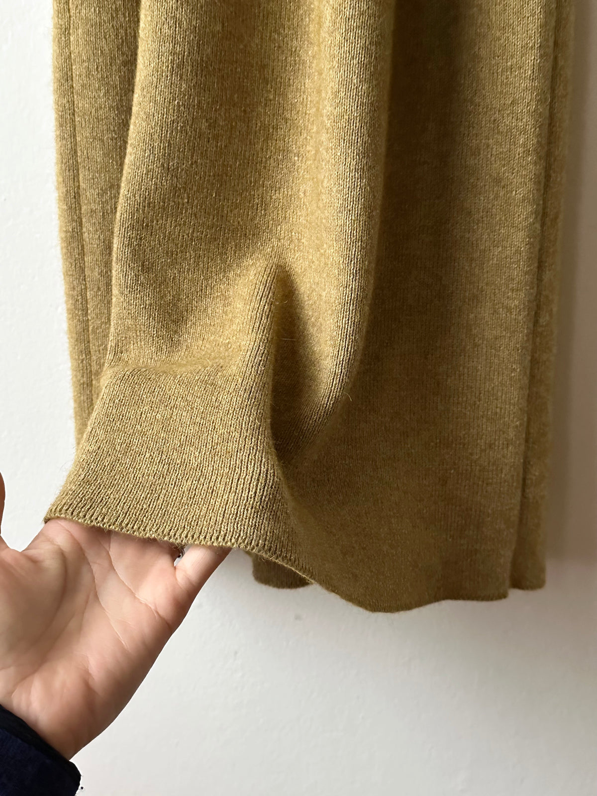 1980s JIL SANDER+ knit long dress