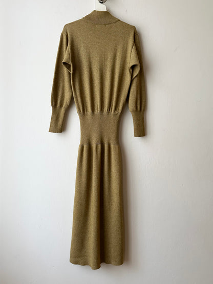 1980s JIL SANDER+ knit long dress