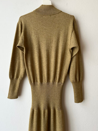 1980s JIL SANDER+ knit long dress