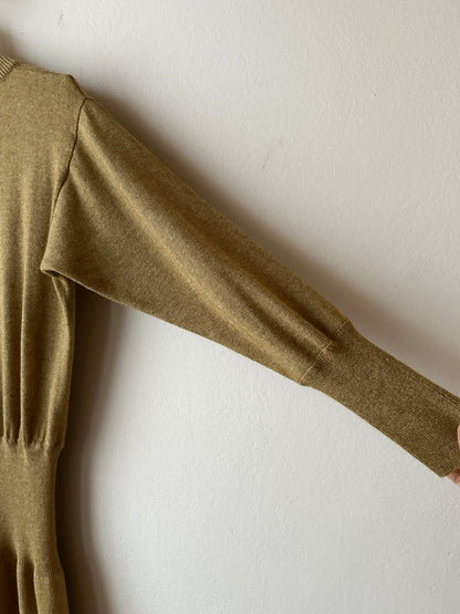 1980s JIL SANDER+ knit long dress