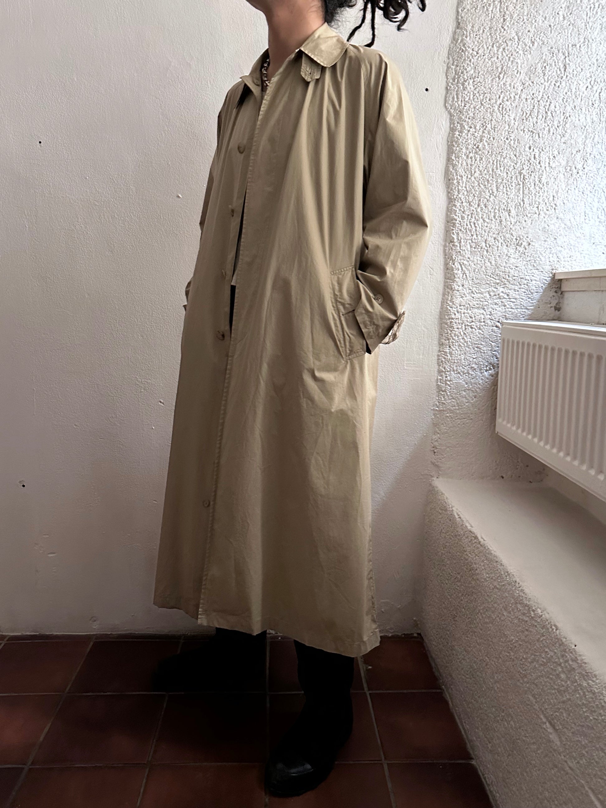 Ralph Lauren Cotton coat 90's 90年代 Vintage ヴィンテージ コート ラルフローレン  Toto Praha Vintage clothing store Antique shop Prague 古着屋 アンティークショップ プラハ ユーロ古着  ヨーロッパ古着 古着卸 