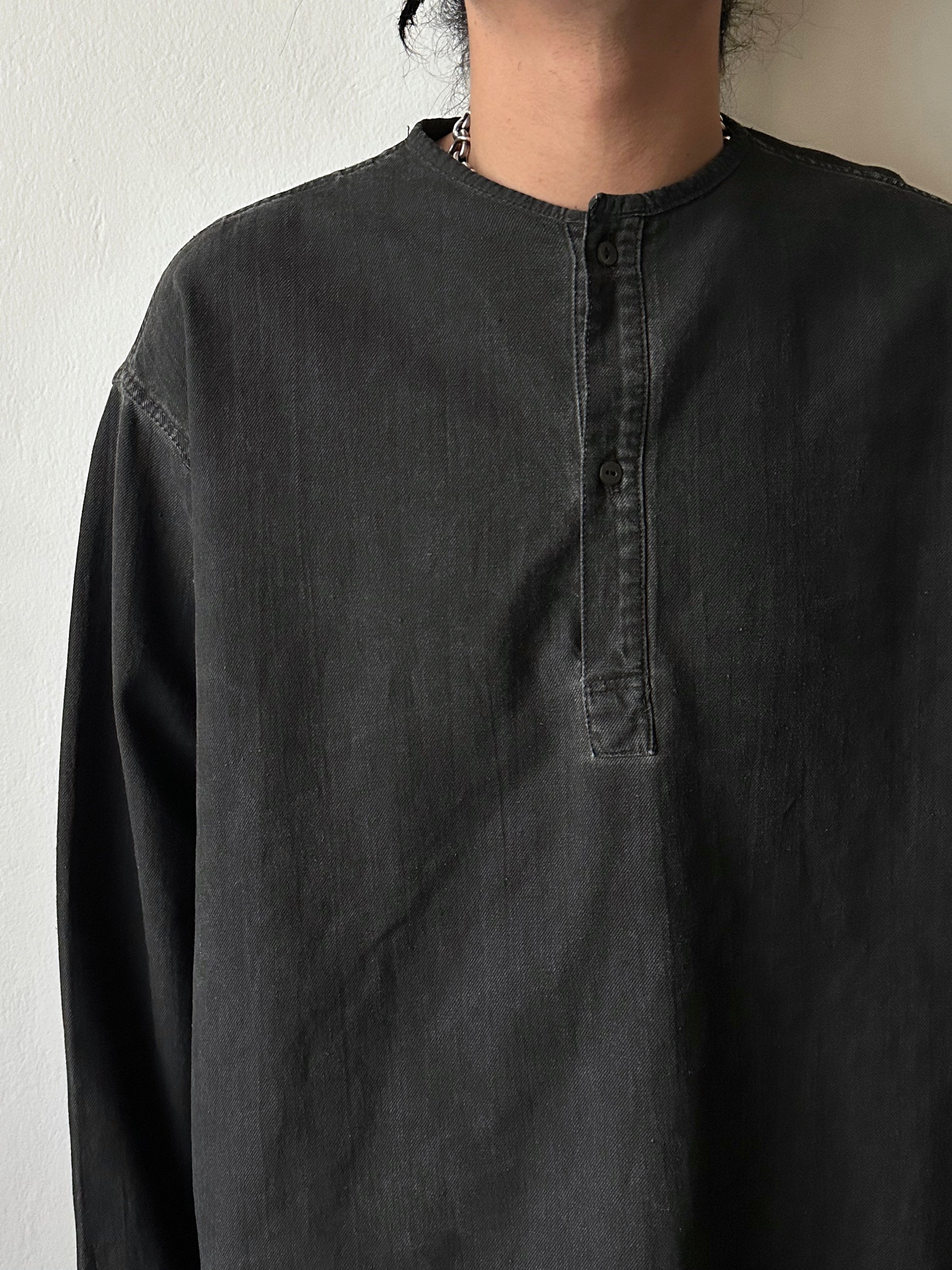 Vintage Russian military sleeping shirt ロシア軍 ミリタリー ユーロミリタリー Army Toto Praha Vintage clothing store Antique shop Prague 古着屋 プラハ アンティークショップ ヴィンテージ ユーロ古着 ヨーロッパ古着