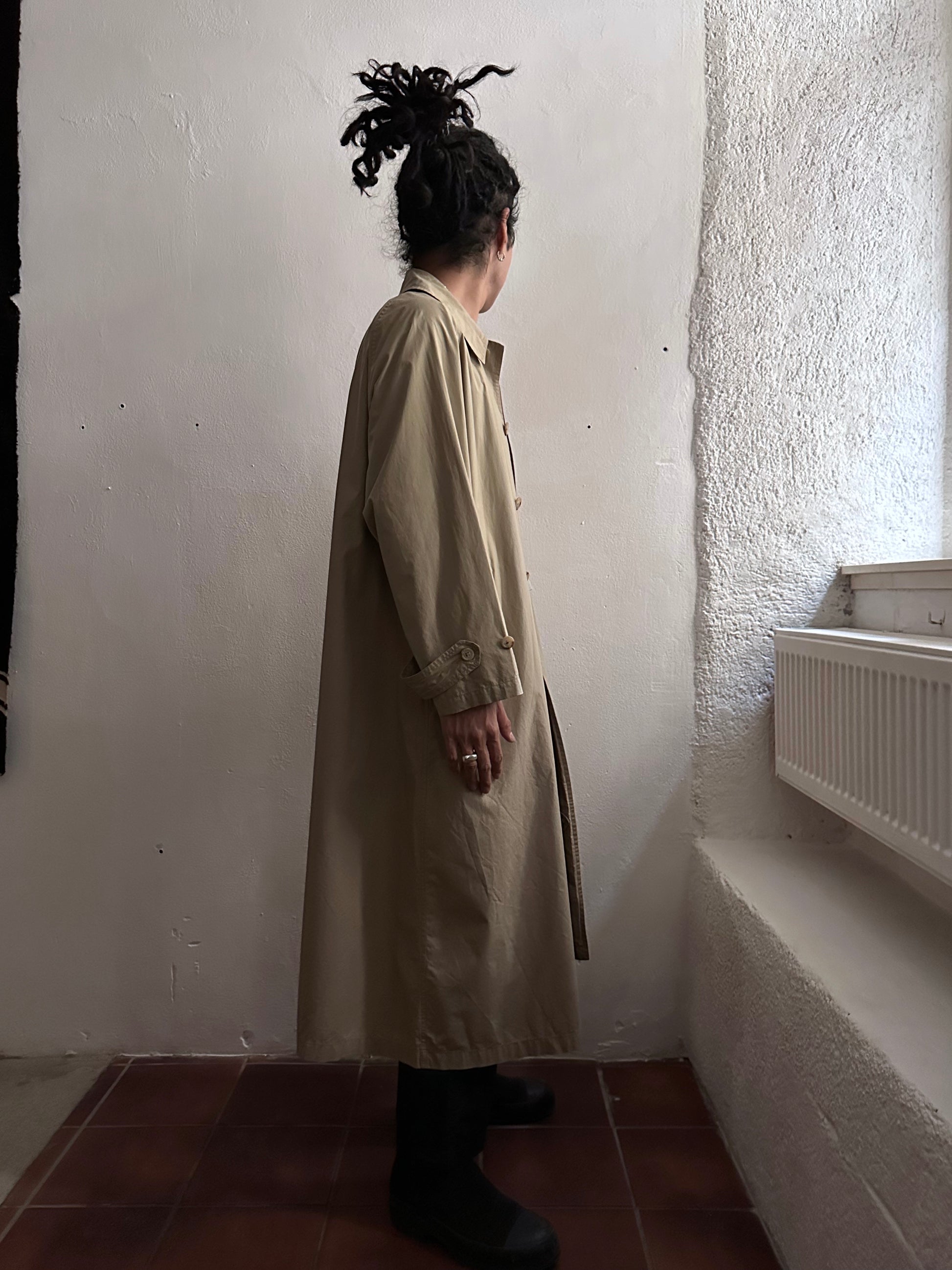 Ralph Lauren Cotton coat 90's 90年代 Vintage ヴィンテージ コート ラルフローレン  Toto Praha Vintage clothing store Antique shop Prague 古着屋 アンティークショップ プラハ ユーロ古着  ヨーロッパ古着 古着卸 