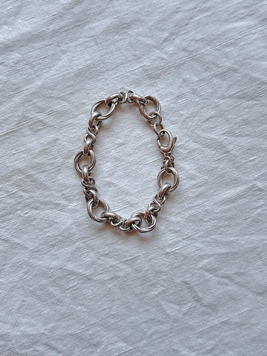 Italy 925 silver link bracelet