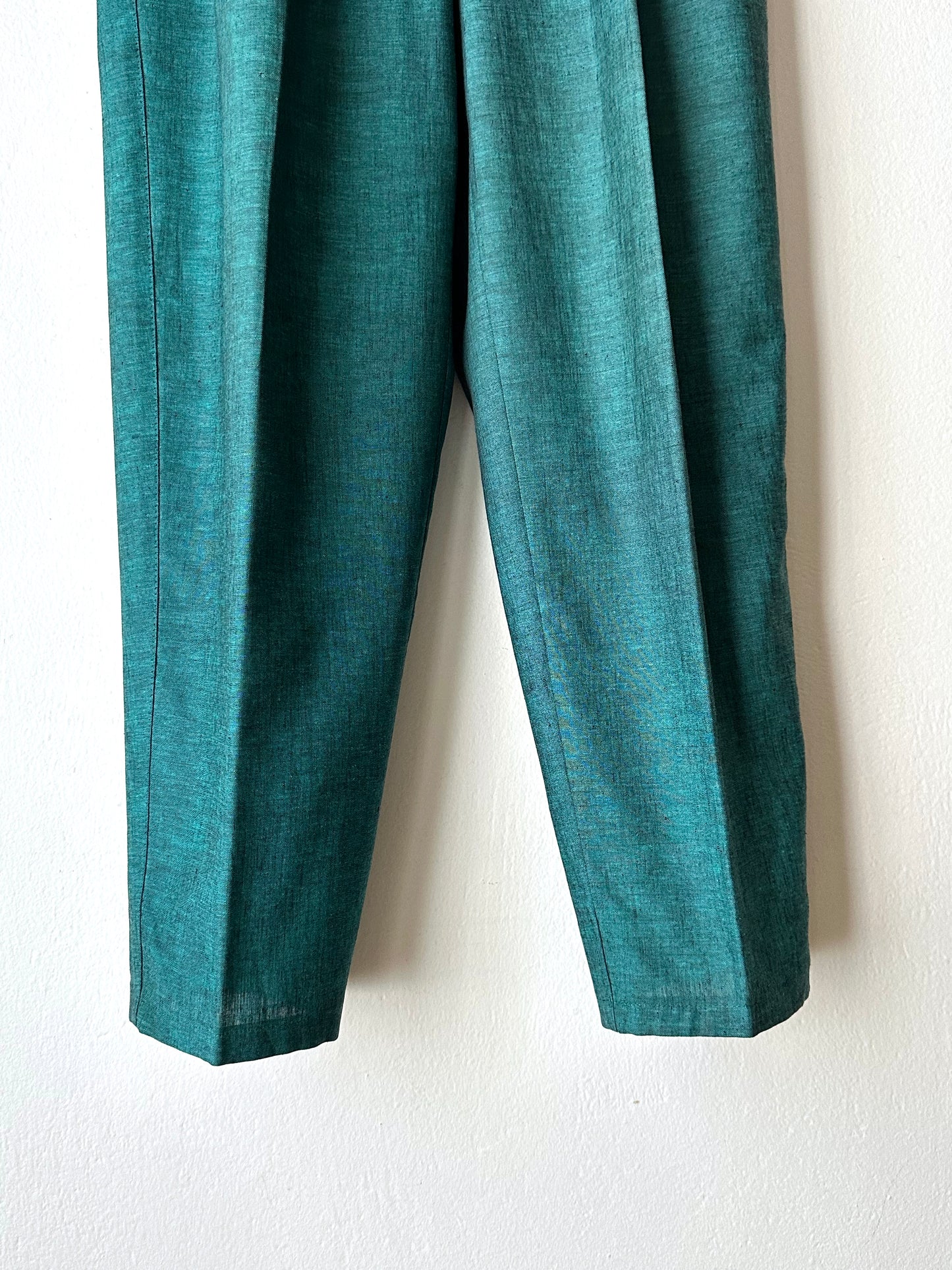 1980s West German linen/viscose trousers - w28