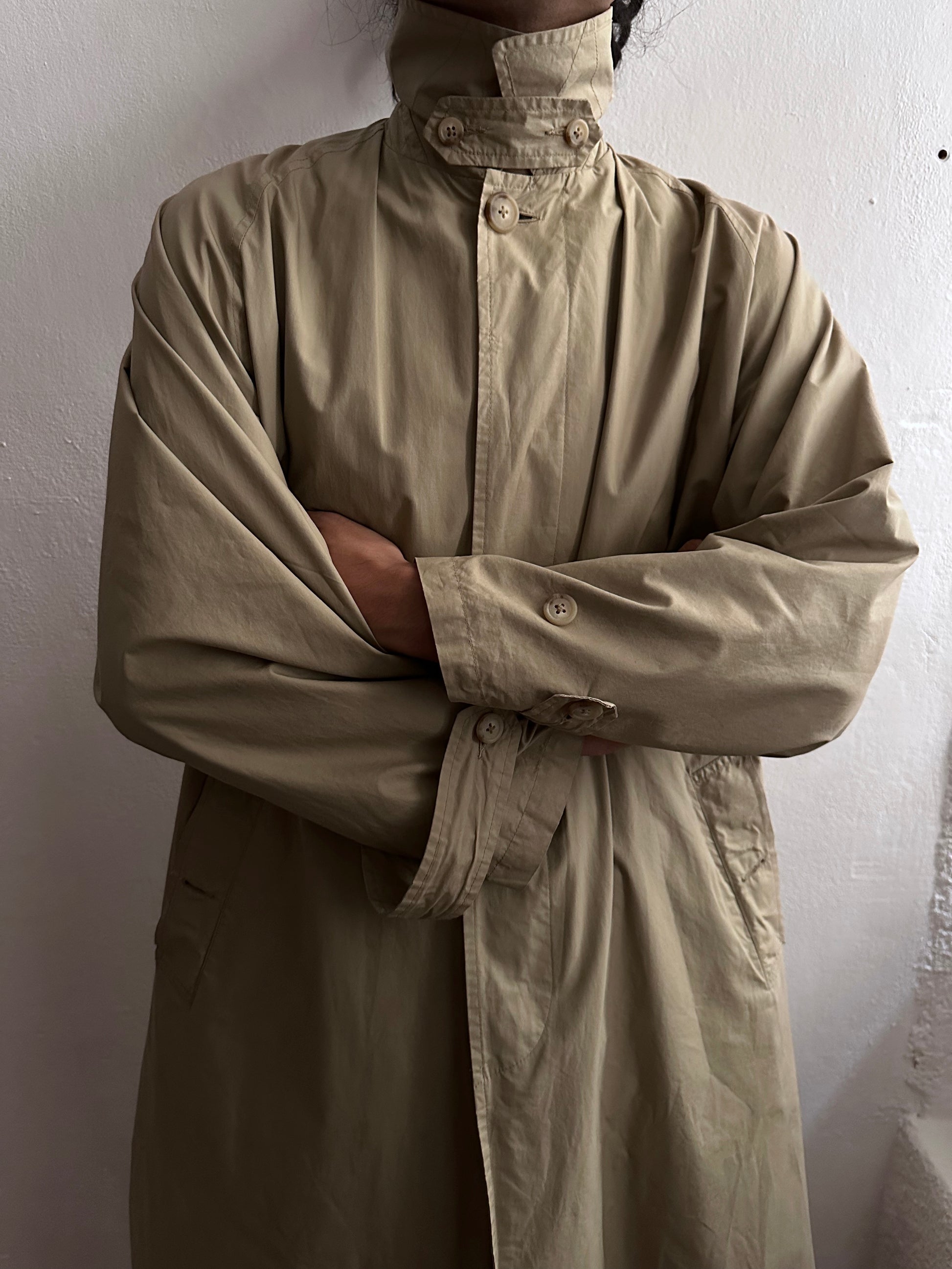 Ralph Lauren Cotton coat 90's 90年代 Vintage ヴィンテージ コート ラルフローレン  Toto Praha Vintage clothing store Antique shop Prague 古着屋 アンティークショップ プラハ ユーロ古着  ヨーロッパ古着 古着卸 