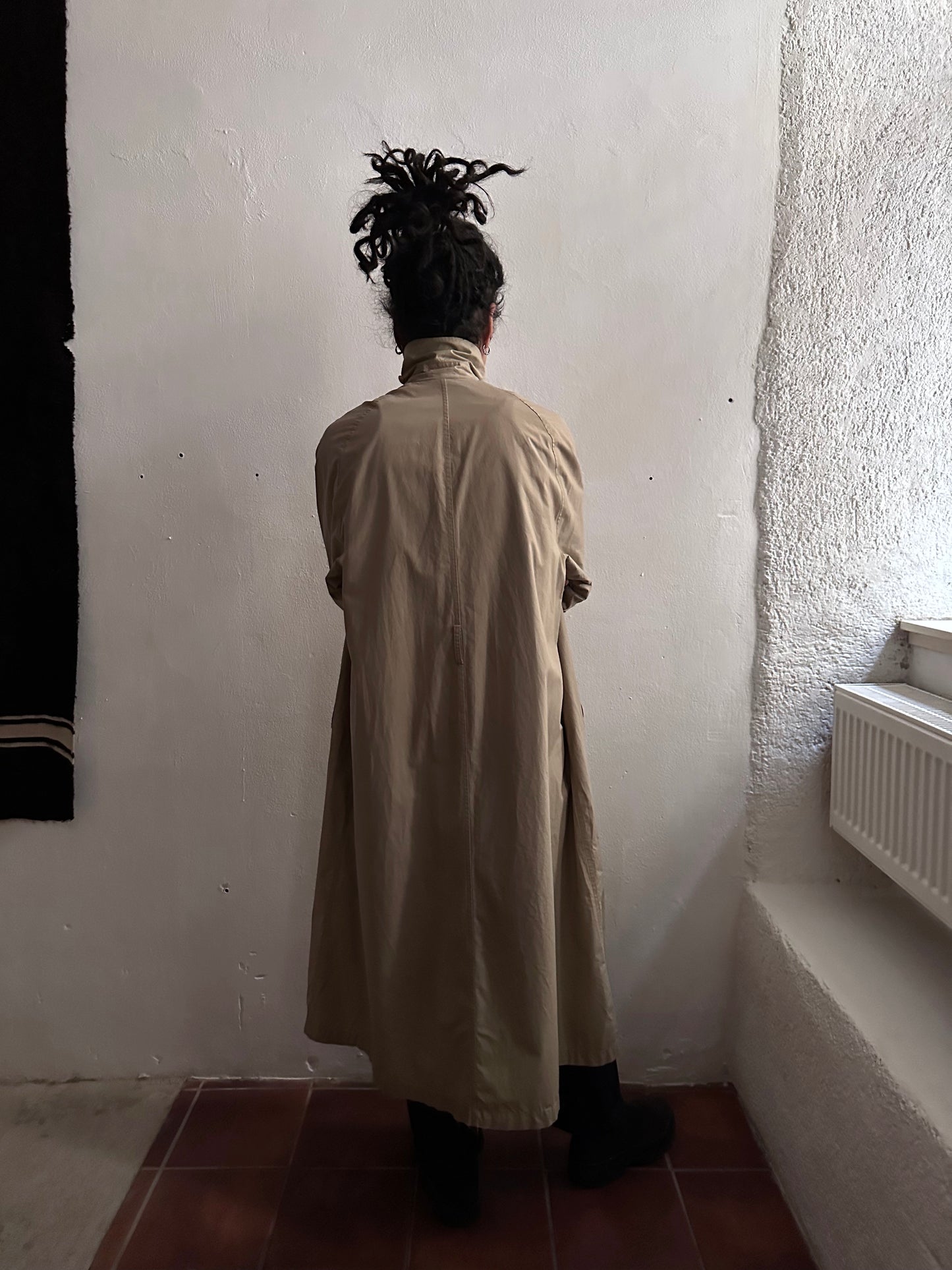 Ralph Lauren Cotton coat 90's 90年代 Vintage ヴィンテージ コート ラルフローレン  Toto Praha Vintage clothing store Antique shop Prague 古着屋 アンティークショップ プラハ ユーロ古着  ヨーロッパ古着 古着卸 