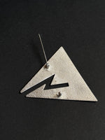 triangular brooch