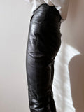 90s leather trouser