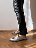 90s leather trouser