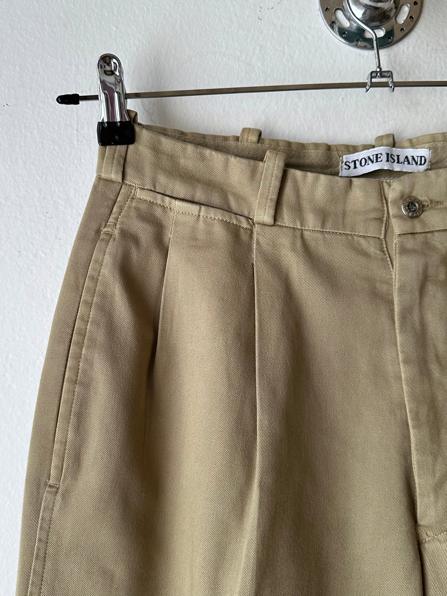 1980s Stone Island beige chinos - w29