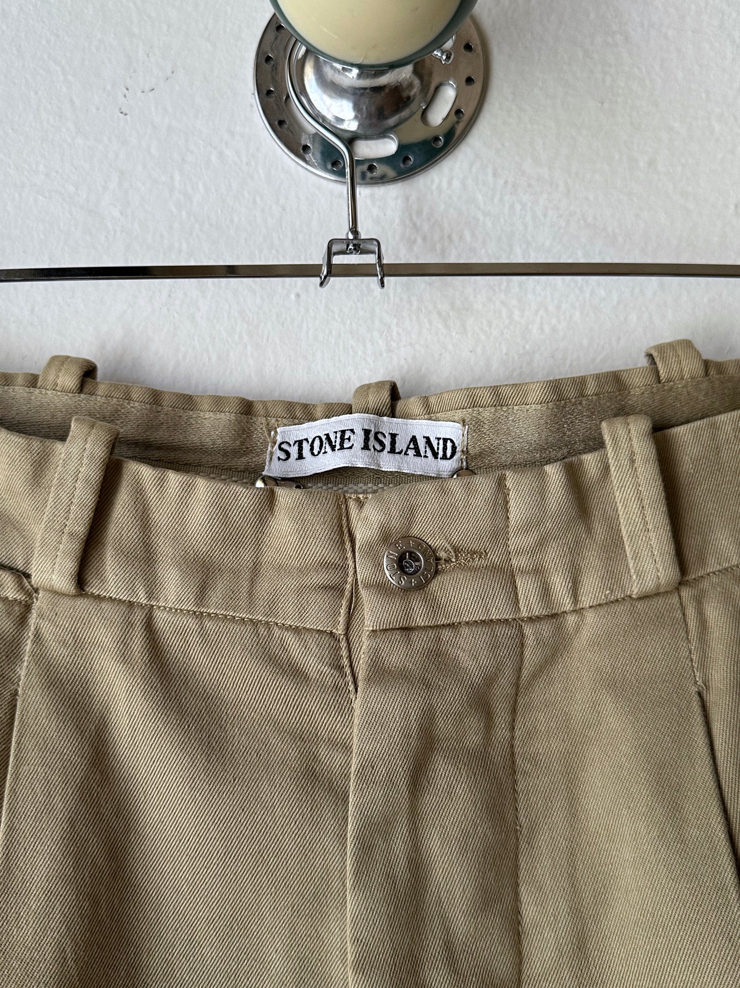 1980s Stone Island beige chinos - w29