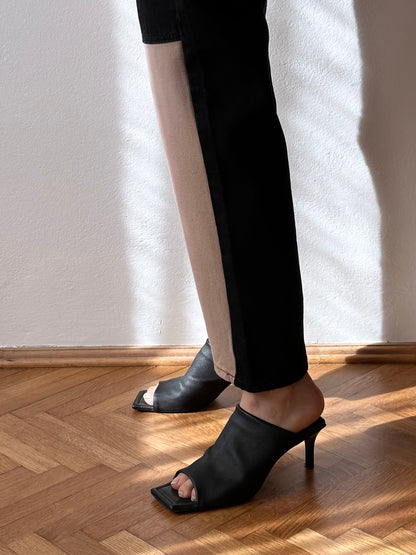 black pink 5pockets trouser