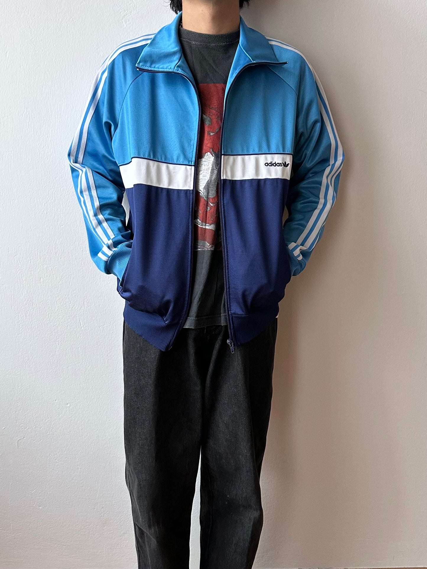 80s Adidas track jacket