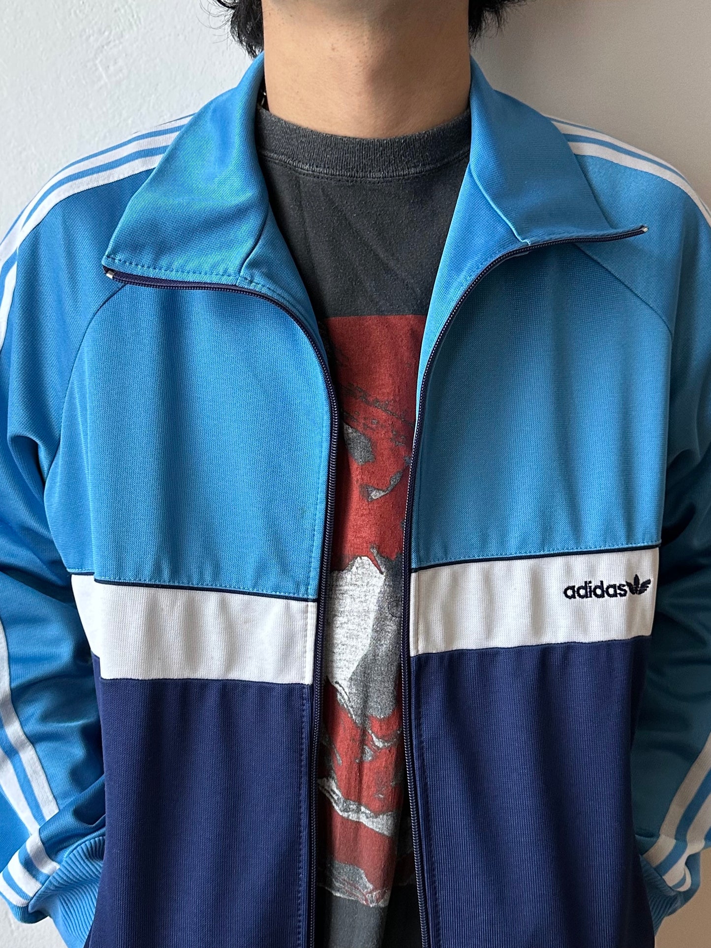 80s Adidas track jacket