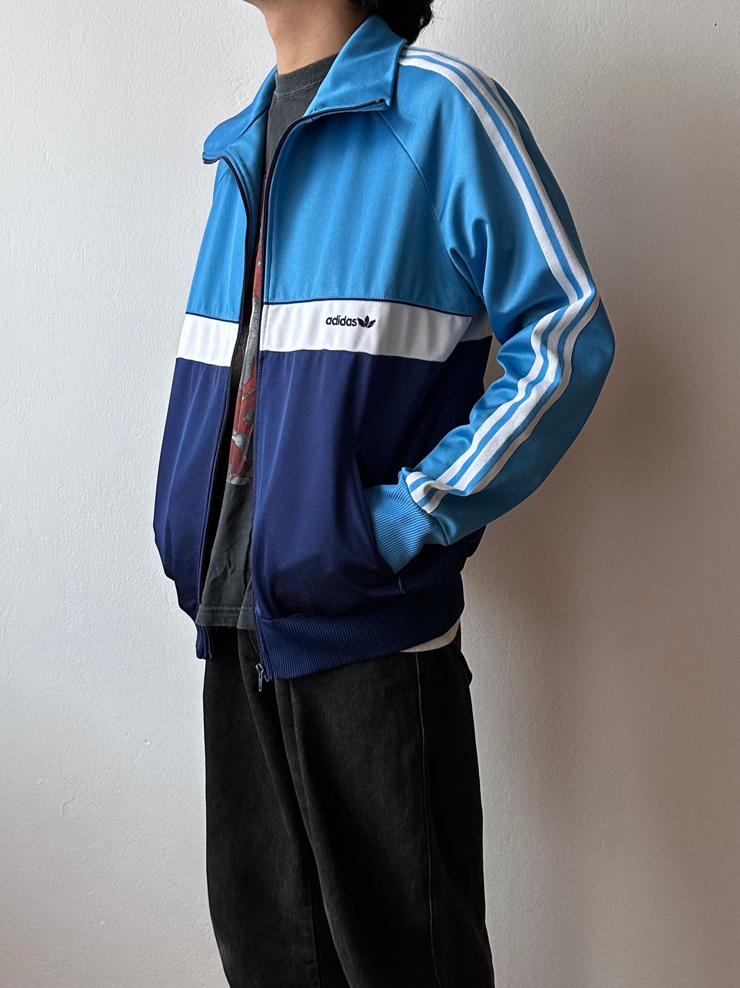 80s Adidas track jacket