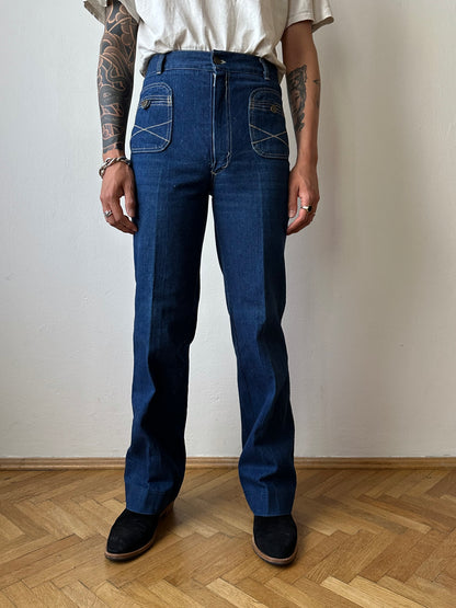 1980s Denim trousers - w29