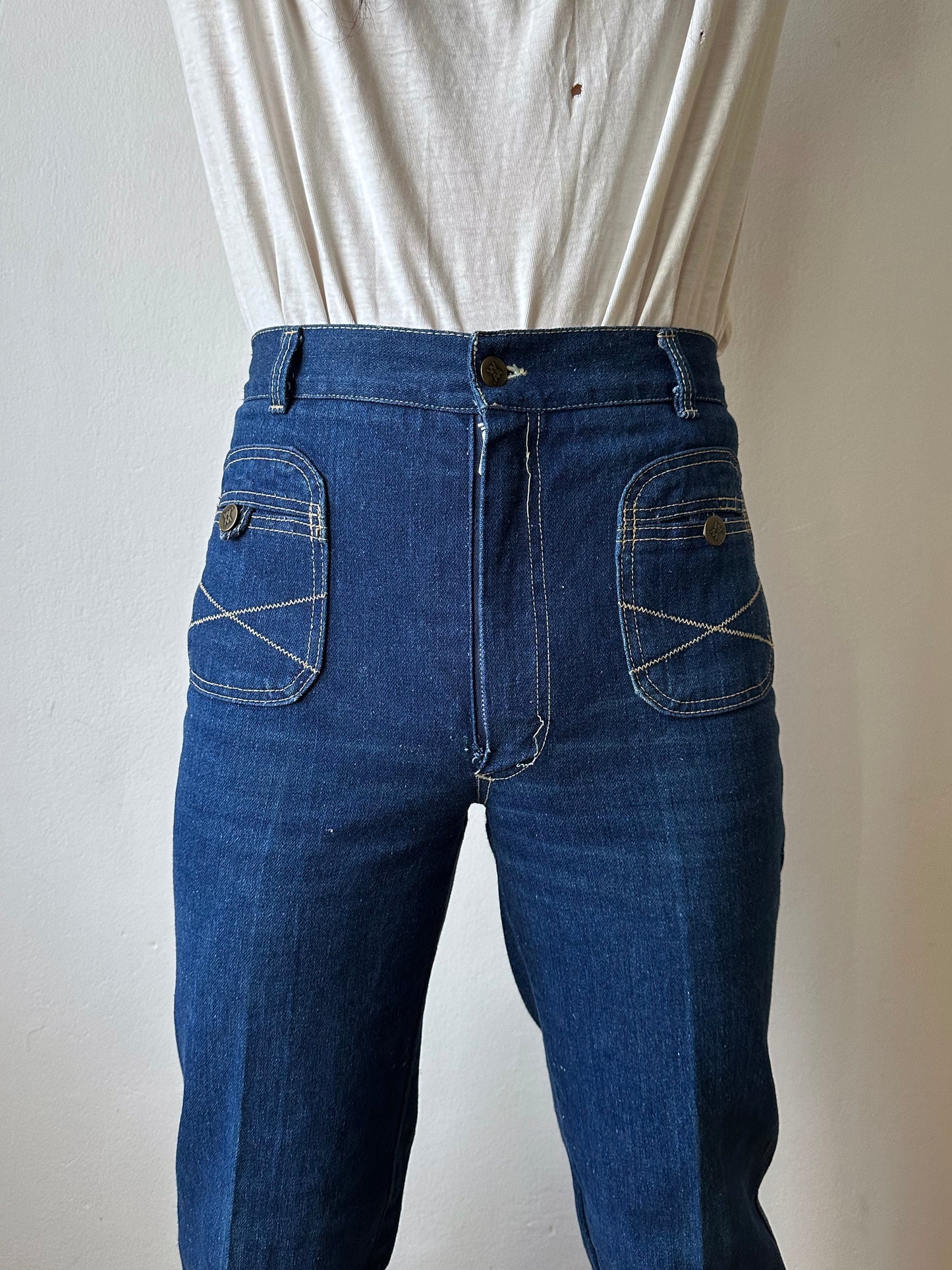 1980s Denim trousers - w29
