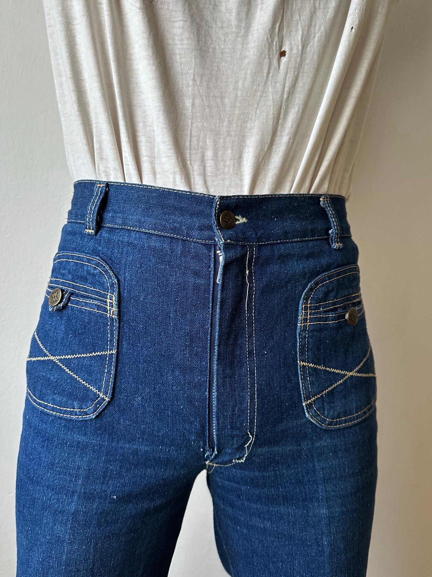 1980s Denim trousers - w29