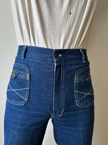 1980s Denim trousers - w29
