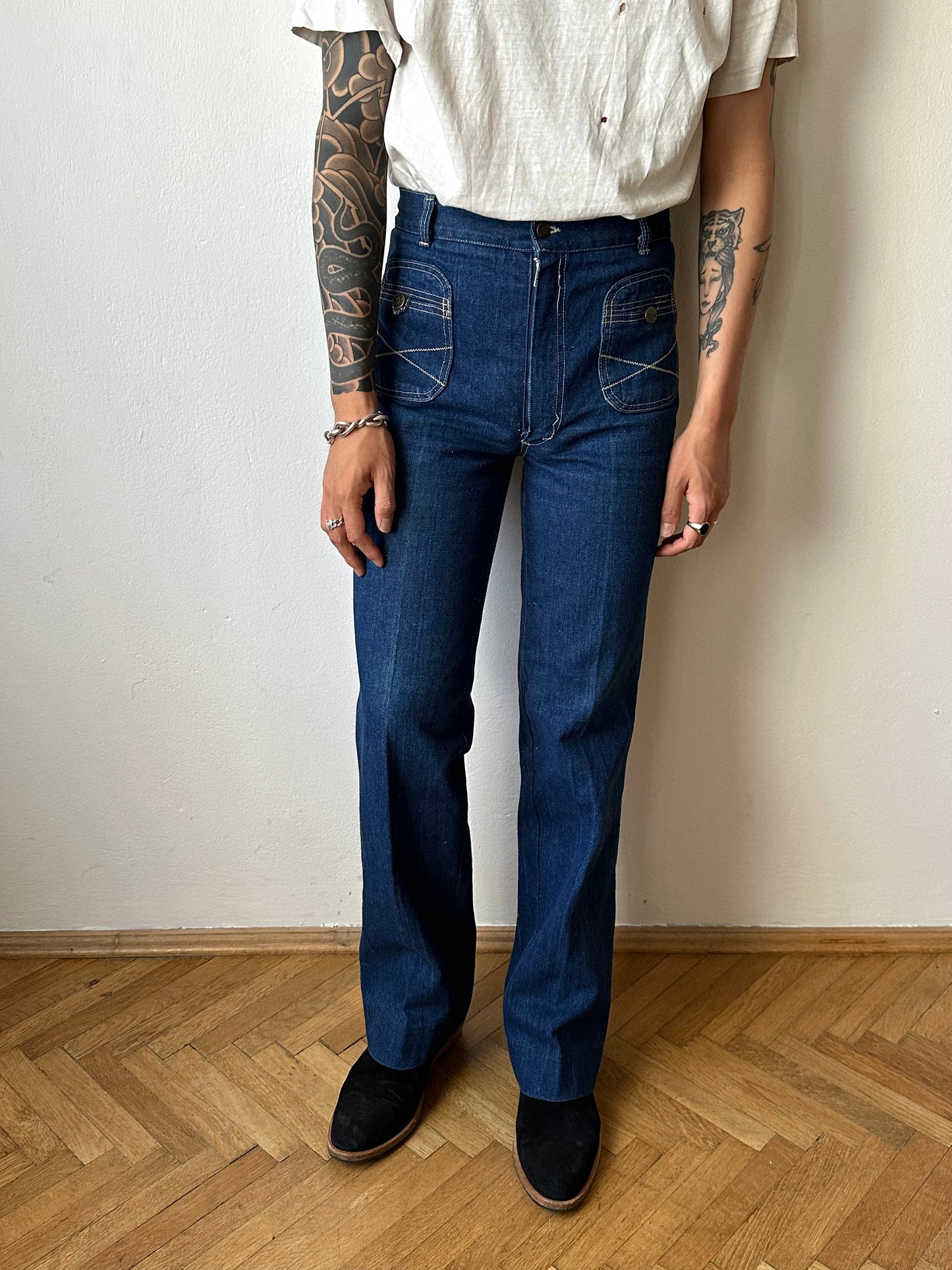 1980s Denim trousers - w29