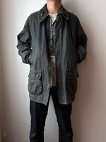 1990's 90's 90年代 90s Barbour Bedale バブアー ビデイル イギリス製 Made in England オイルドジャケット Vintage ヴィンテージ Toto 古着屋 古着 プラハ Praha Prague Vintage store ユーロ古着 イギリス古着 ヨーロッパ古着 Vintage clothing  