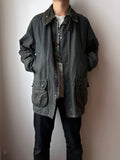 1990's 90's 90年代 90s Barbour Bedale バブアー ビデイル イギリス製 Made in England オイルドジャケット Vintage ヴィンテージ Toto 古着屋 古着 プラハ Praha Prague Vintage store ユーロ古着 イギリス古着 ヨーロッパ古着 Vintage clothing  