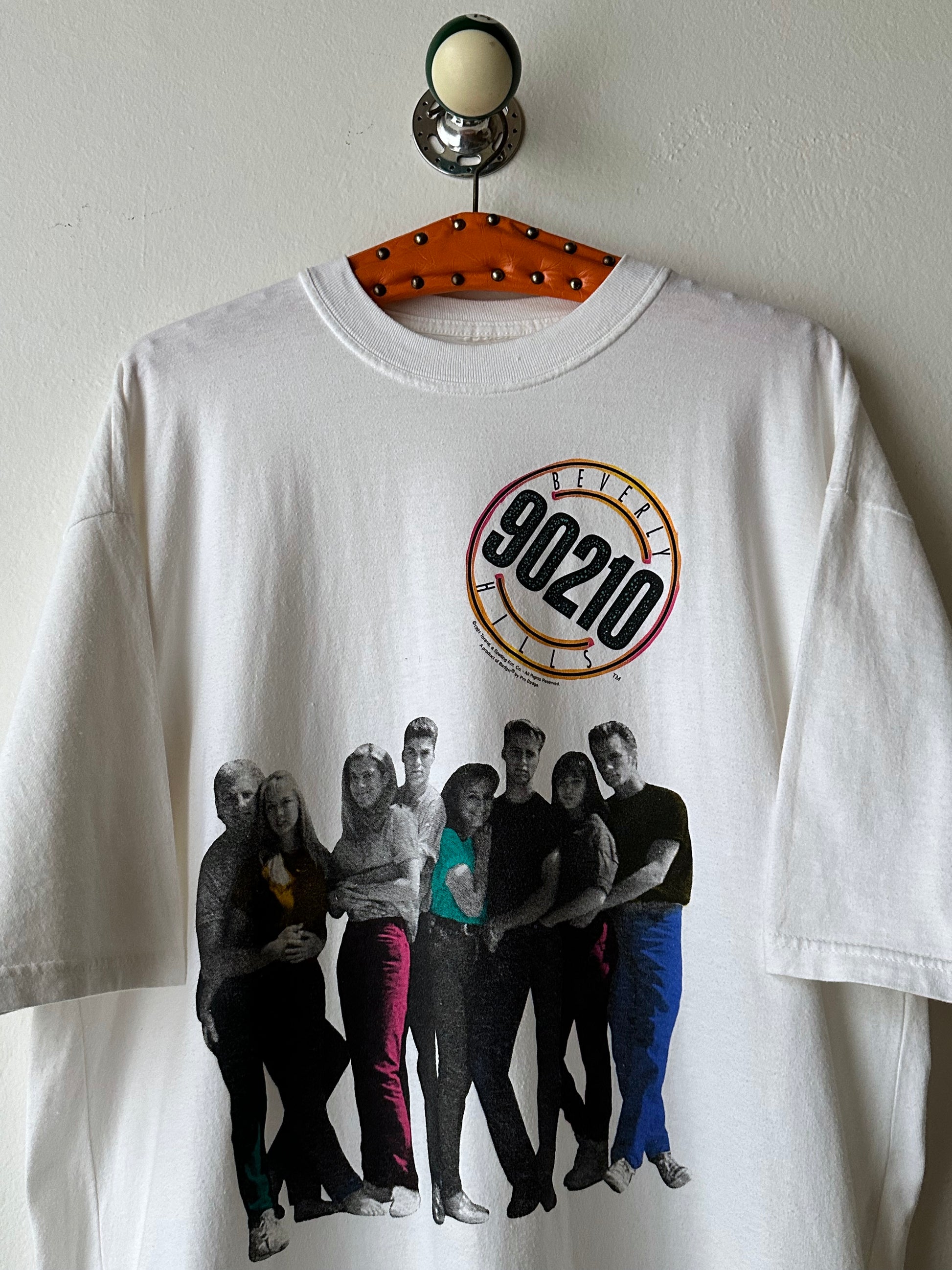 90年代 Beverly Hills 90210 T-shirt Tee 90年代 Toto Praha Vintage clothing store Antique shop Prague プラハ 古着屋 ユーロ古着 ヨーロッパ古着 ヴィンテージ