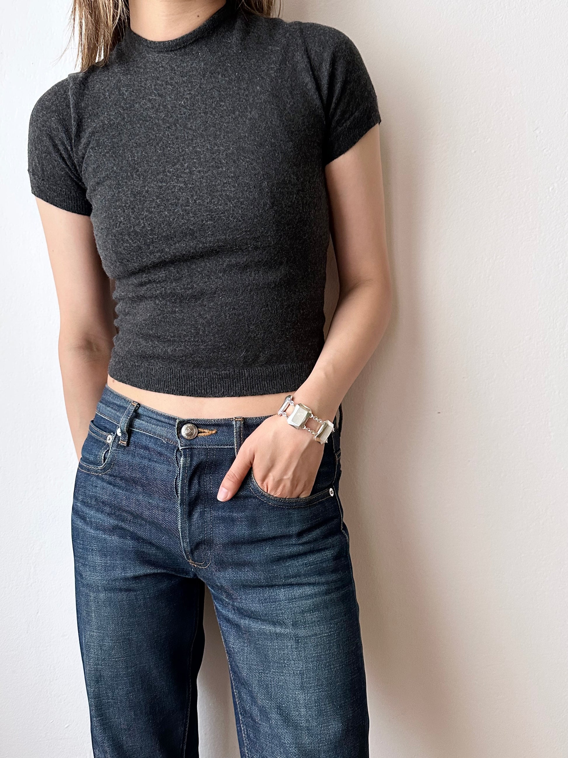 Christofle a.p.c vintage denim silver styling