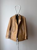 70s caramel leather jacket