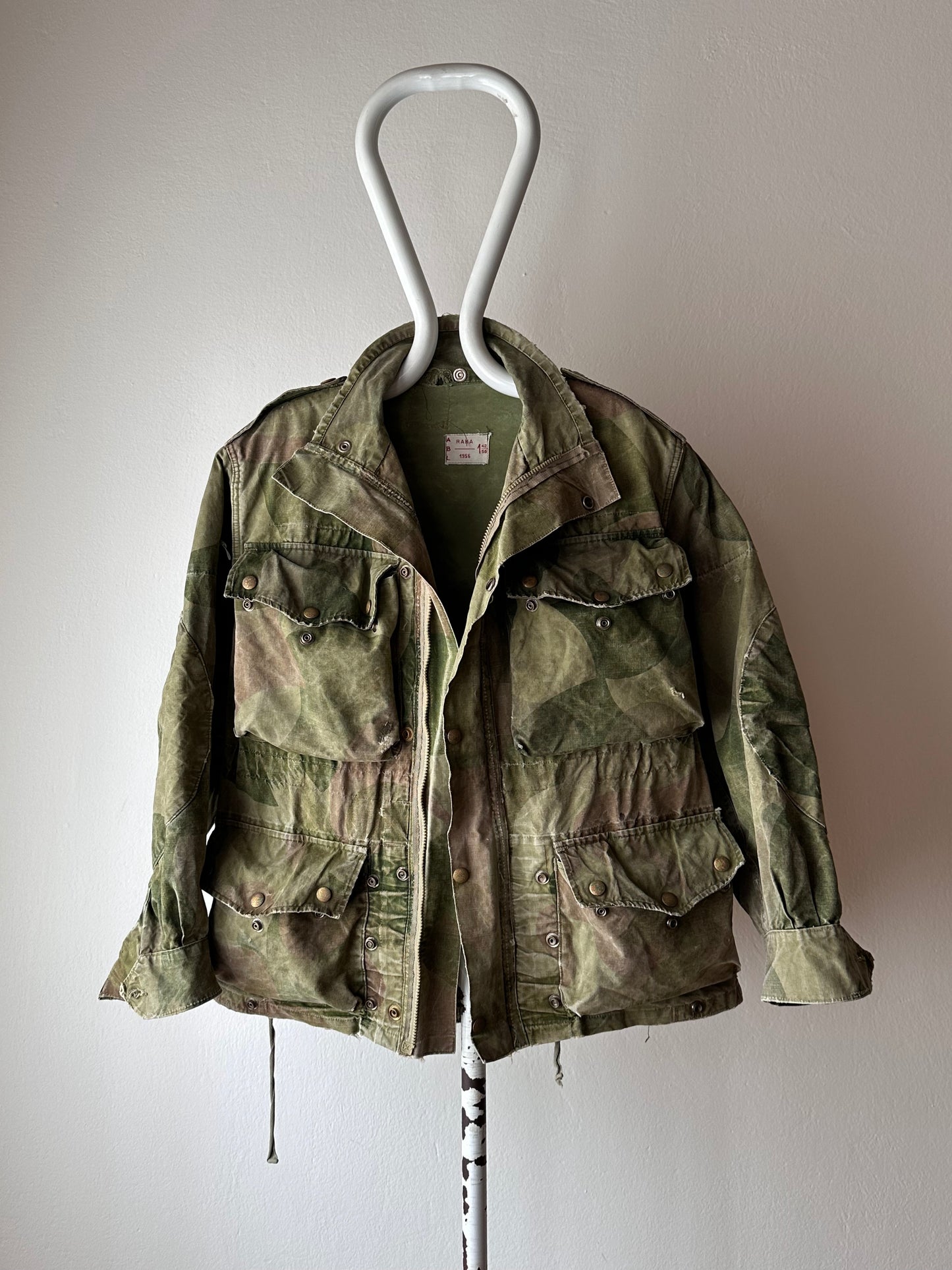 1956s Belgian army parachute smock