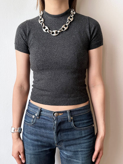 Massive Maliner silver plated necklace