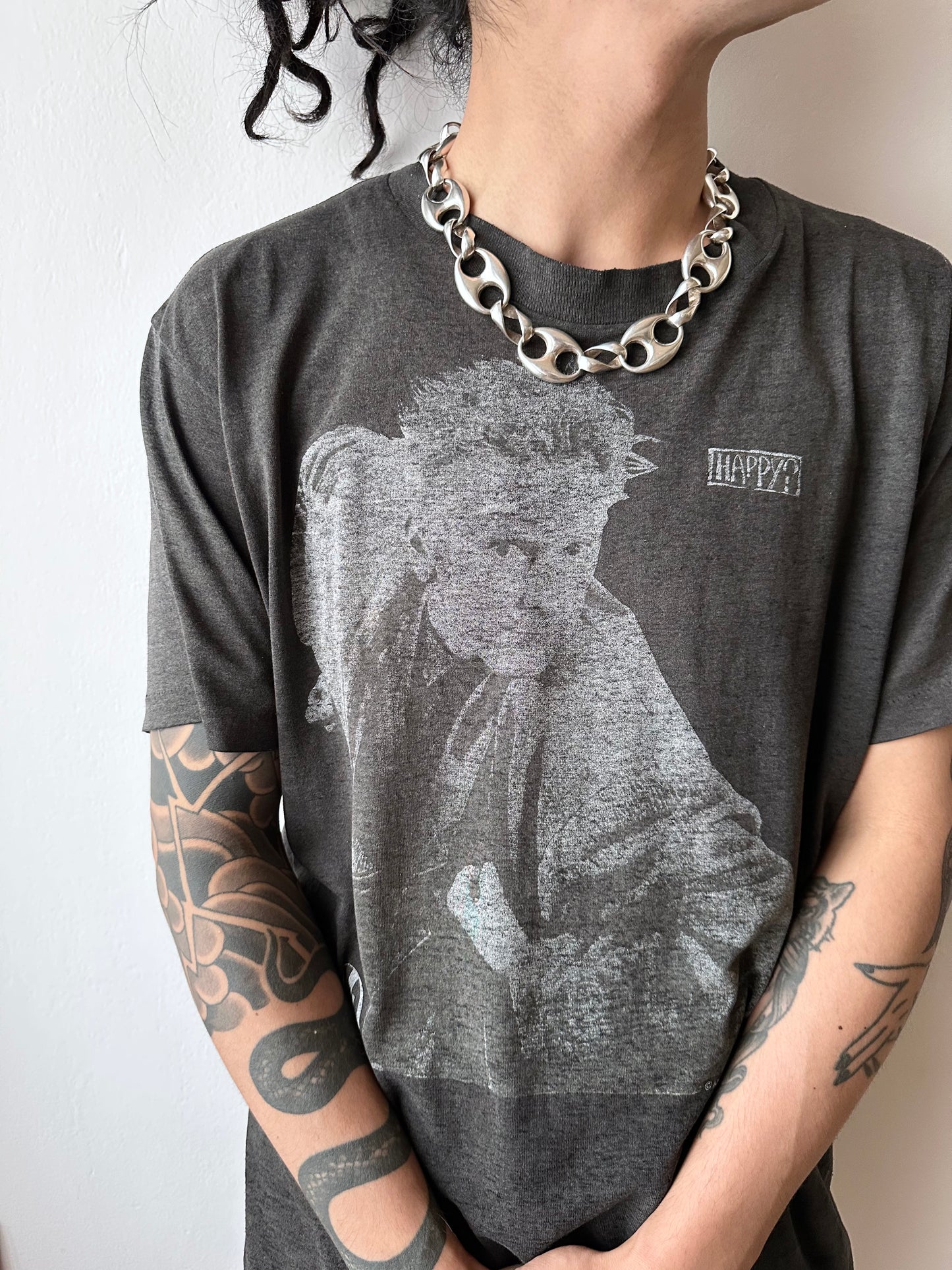 Massive Maliner silver plated necklace