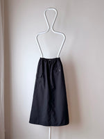 microfibre black skirt