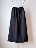 microfibre black skirt