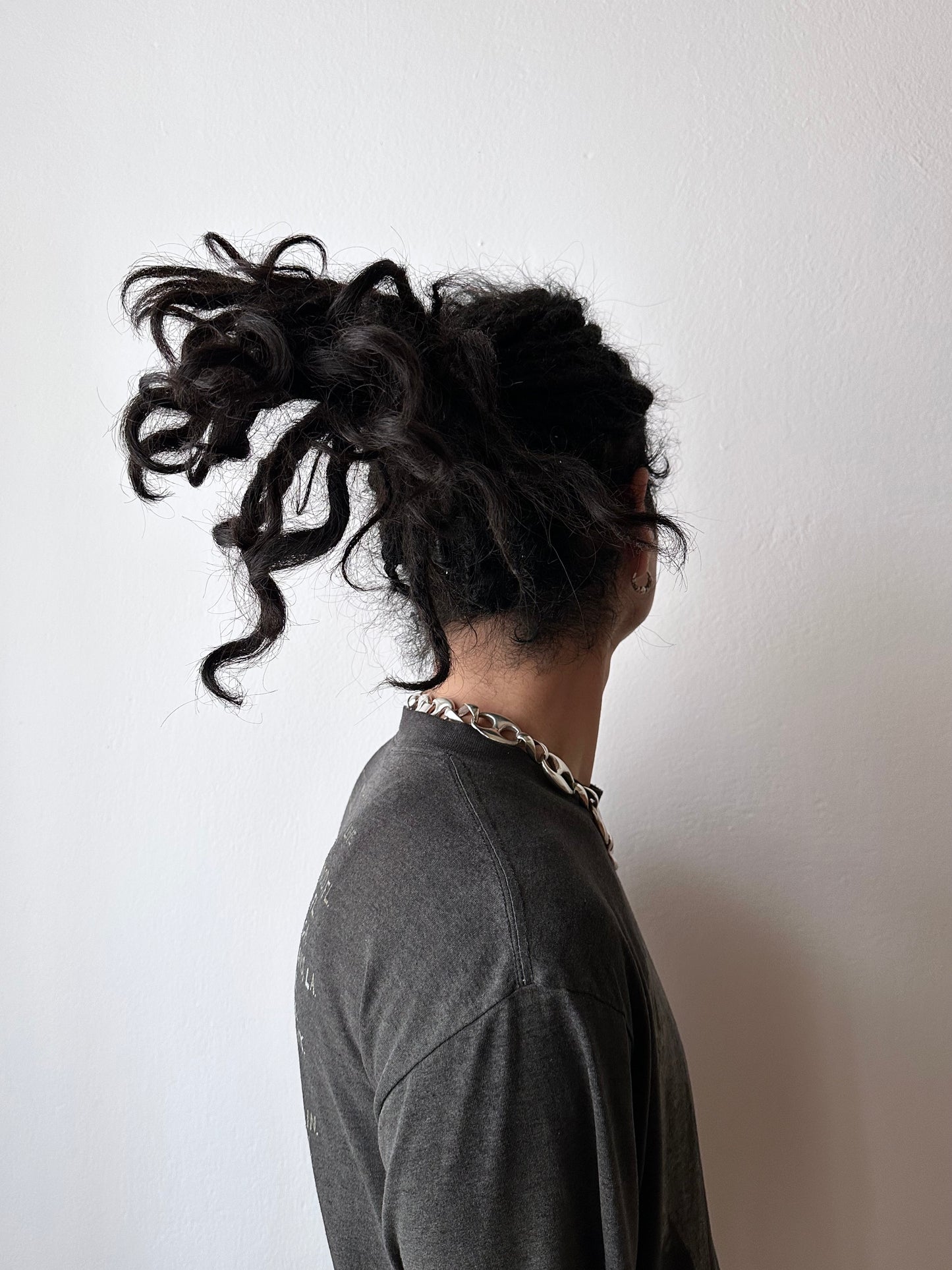 Massive Maliner silver plated necklace