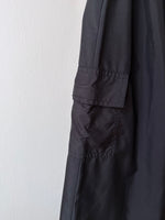 microfibre black skirt