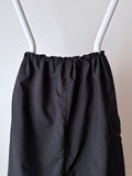 microfibre black skirt