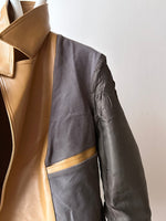 70s caramel leather jacket