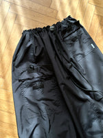 microfibre black skirt