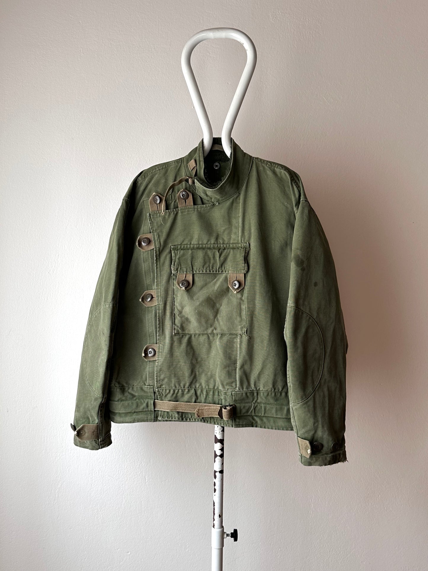 60's 60年代 Swedish motorcycle jacket スウェーデン軍 モーターサイクル ジャケット タンカース  ヴィンテージ ミリタリー military プラハ 古着屋 古着 Praha Prague Vintage store ユーロ古着 ユーロミリタリー ヨーロッパ古着