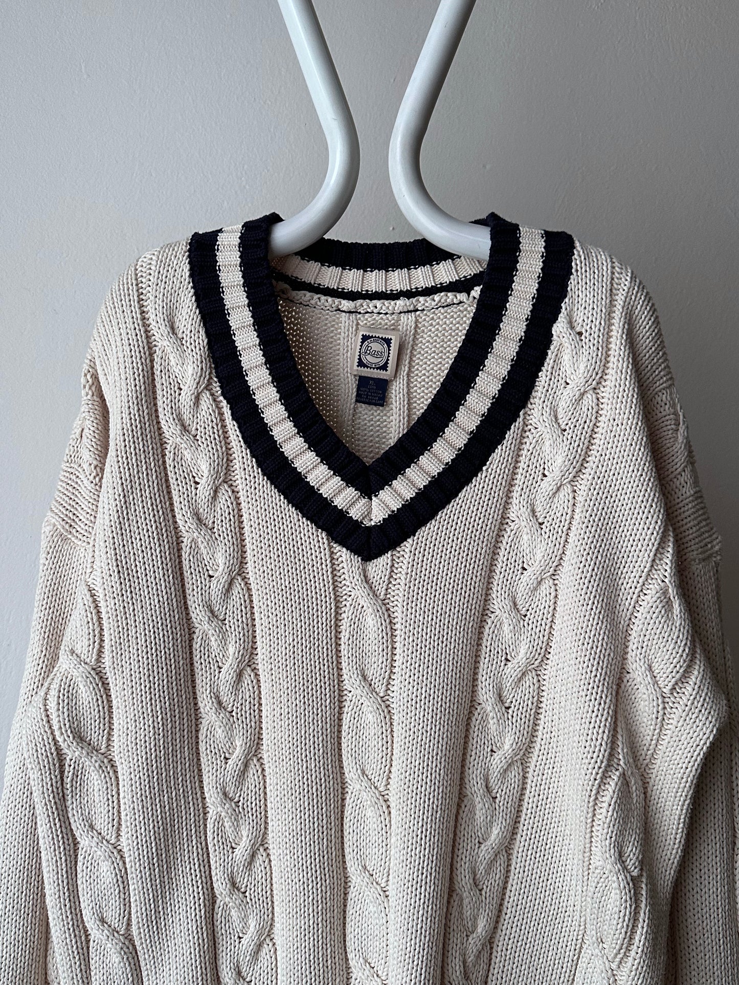 90s Tilden knit sweater