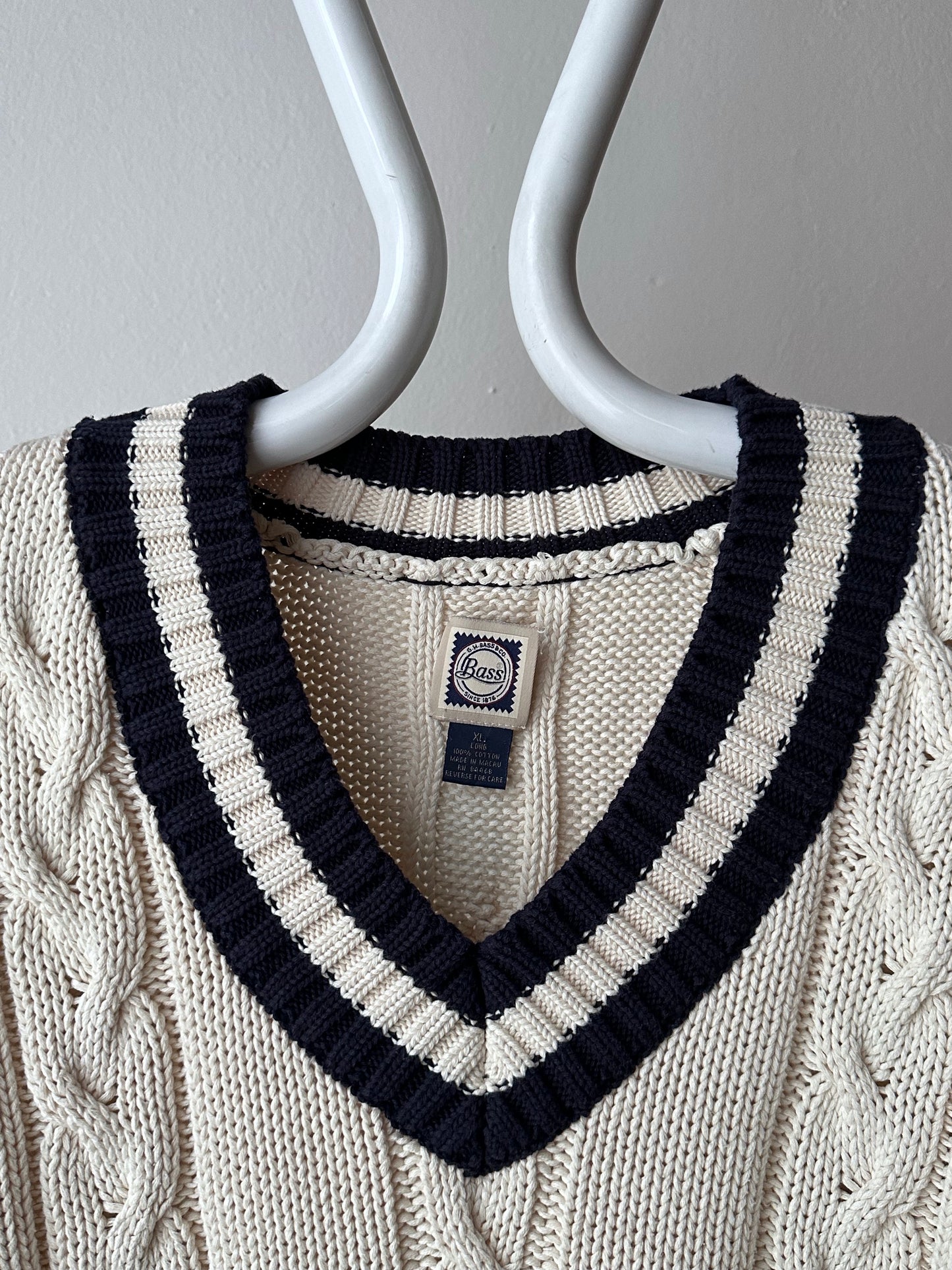 90s Tilden knit sweater