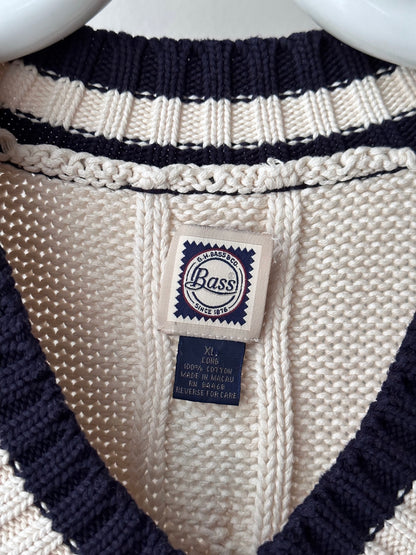 90s Tilden knit sweater