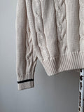 90s Tilden knit sweater