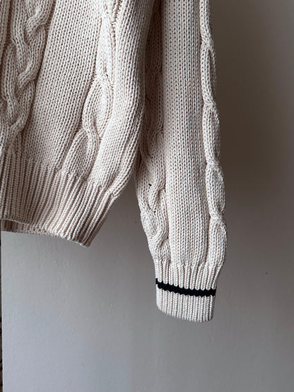 90s Tilden knit sweater