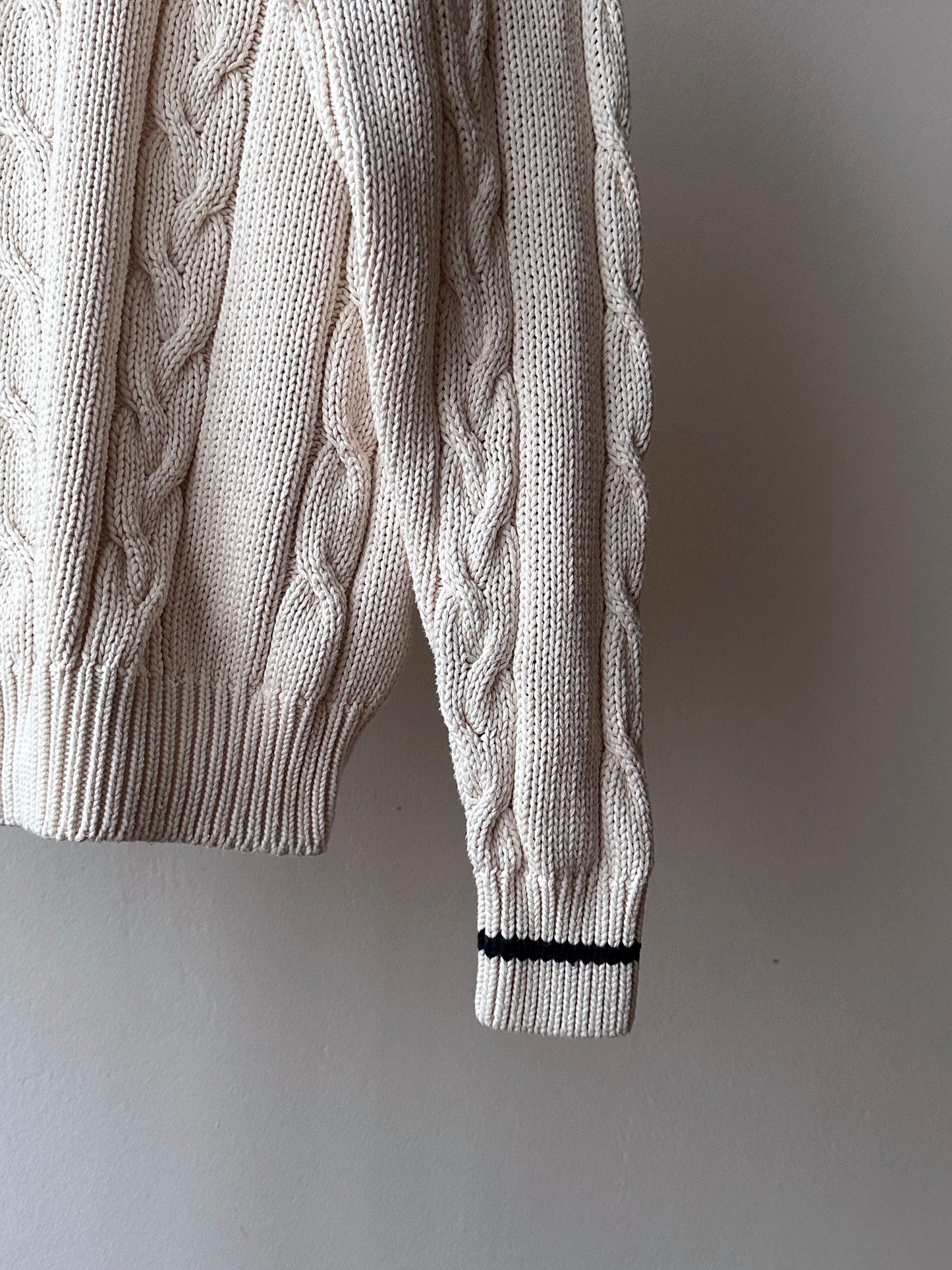 90s Tilden knit sweater